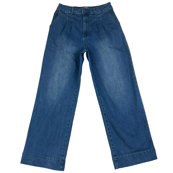 Bagatelle Collection Jeans Women's 29 Classic Tailored Blue Wide Leg 70s - Picture 2 of 9